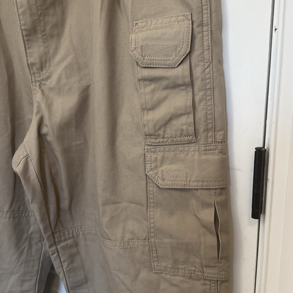 MENS 5.11 TACTICAL TAN CARGO COTTON WORK PANTS SIZE 44 x 30 - Picture 9 of 13